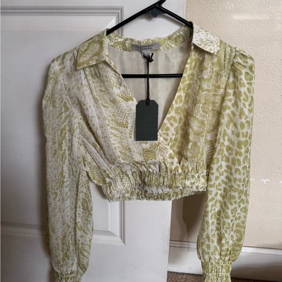 ALLSAINTS Clara Noche Top - Picture 1 of 6